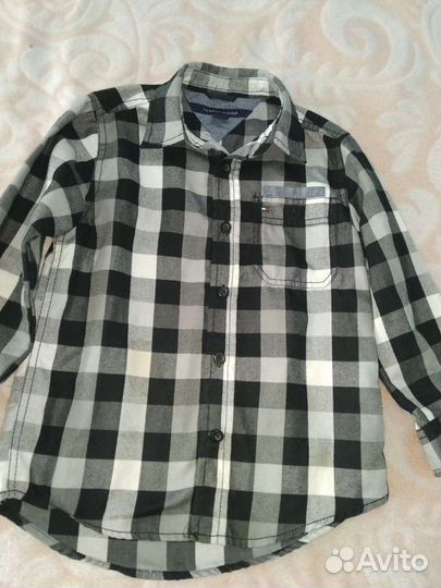 Рубашка джинсовая стильная для мальчика