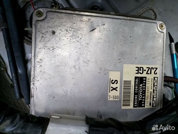 Эбу/мозг 2jz-ge JZS143 (89661-30760)