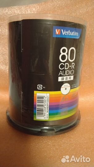 Verbatim Music CD-R MUR80FP100SV1
