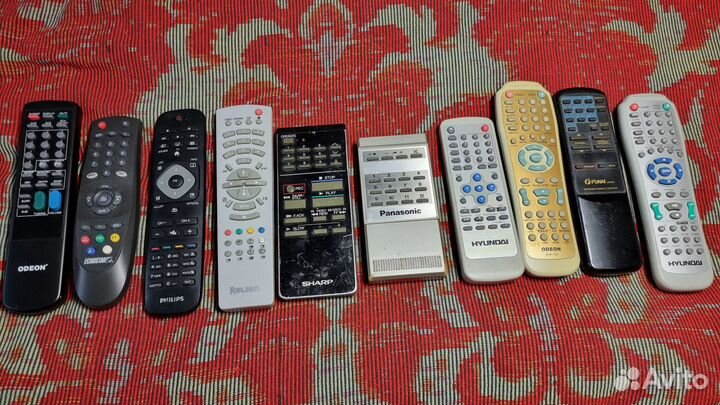 Пульты для видео,телевизоров и другой быт. техники