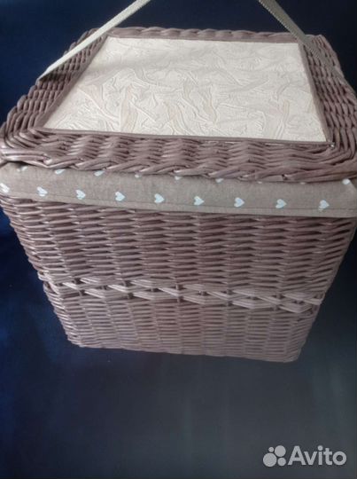 Корзина плетёная