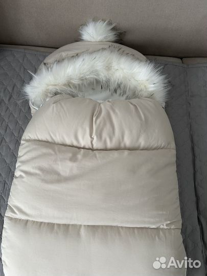 Конверт для новорожденного зимний