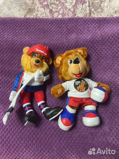 Мягкая игрушка талисман чемпионатов