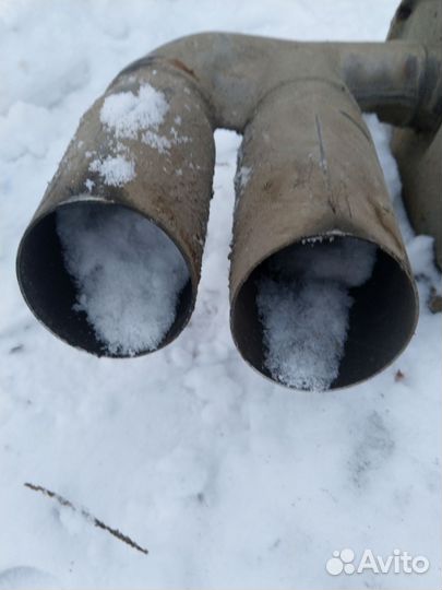 Оригинальный глушитель Subaru WRX STI GRB