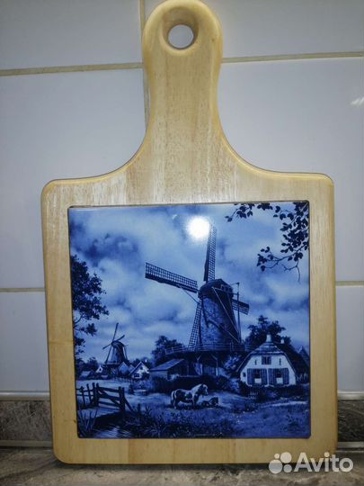 Доска кухонная сервировочная керамическая