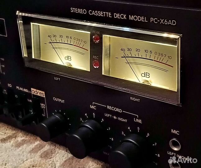 Коссетная дека Aurex PC-X6