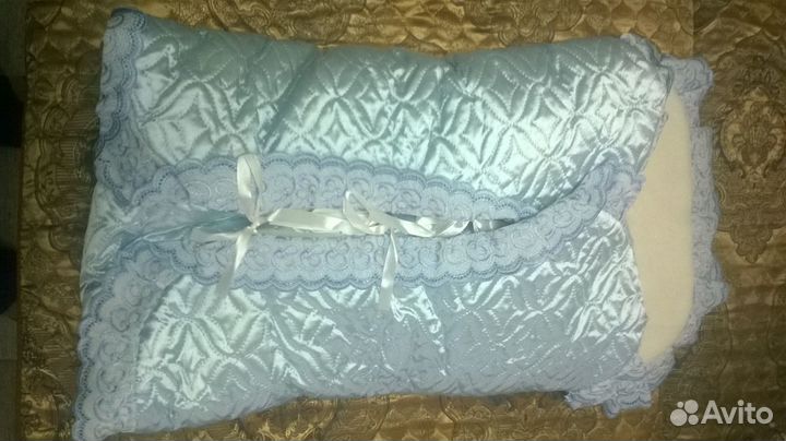 Конверт на выписку для мальчика зимний