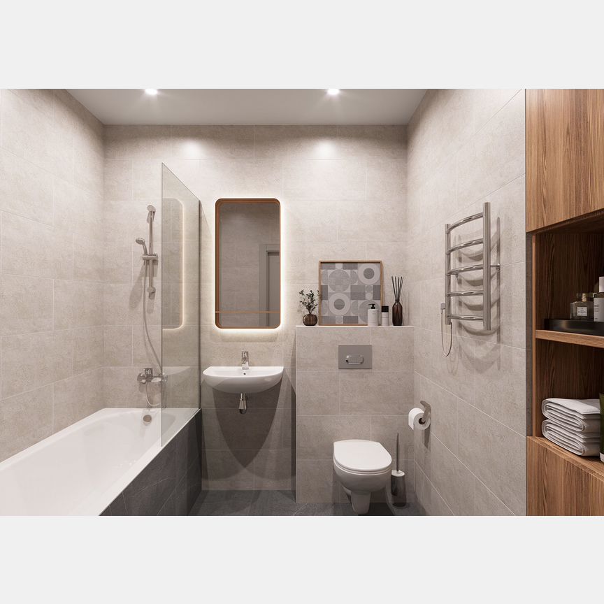 2-к. квартира, 56,4 м², 16/17 эт.