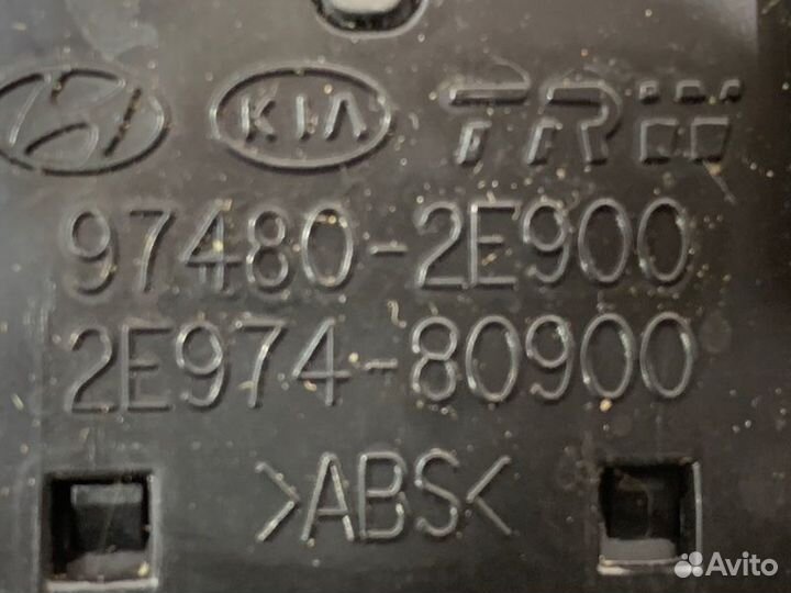 Дефлектор обдува салона Hyundai Tucson 1 G4GC 2005