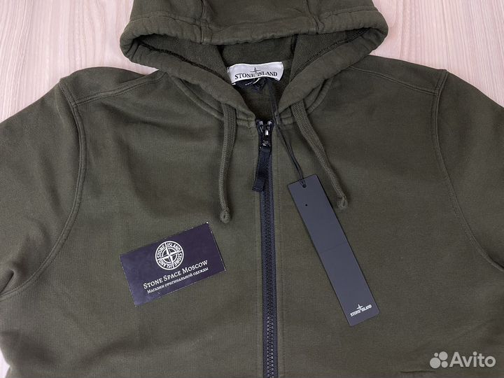 Худи на молнии Stone island