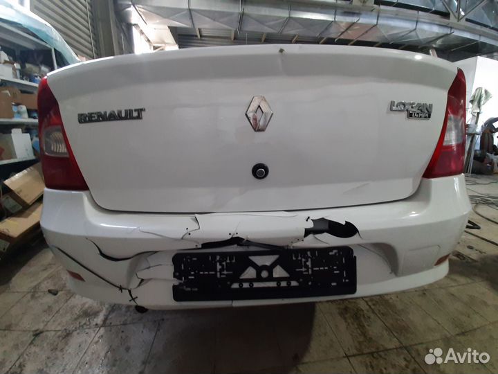 Крышка багажника рено логан1 фаза2
