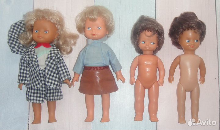 Куклы ГДР, Прибалтика, СССР винтаж 70-80е