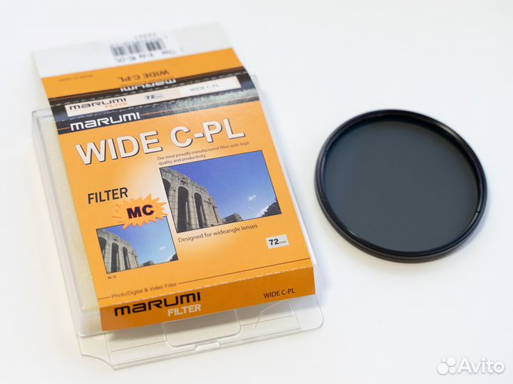 Поляризованный светофильтр Marumi Wide MC C-PL 72