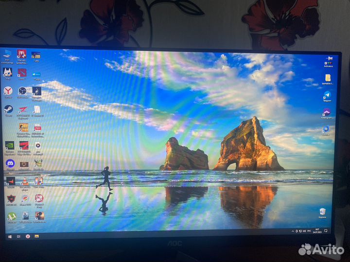 Монитор: AOC 24G2W1G3