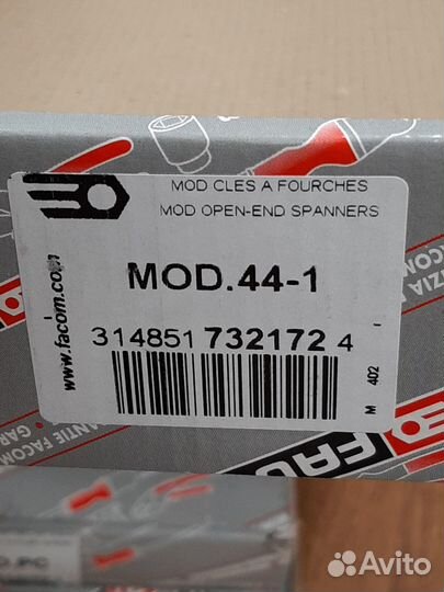 MOD.44-1 Гаечные ключи Modul 9, 6–24 мм, Facom