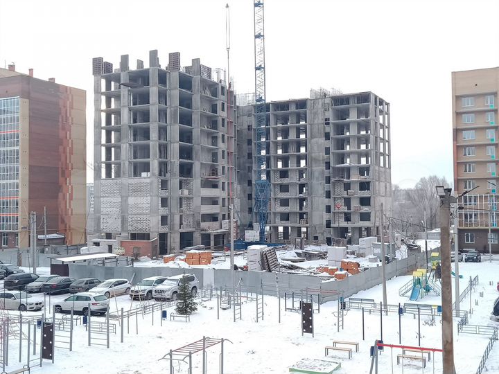 2-к. квартира, 66,3 м², 6/14 эт.