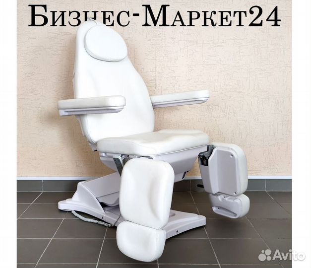 Педикюрное кресло Adel, 3 мотора white DL-2940