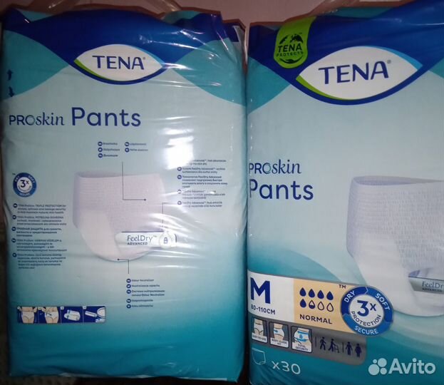 Памперсы-трусы Tena М