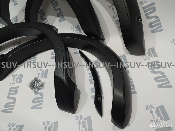 Расширители арок (антилаптеры) на ниву 2131, ABS