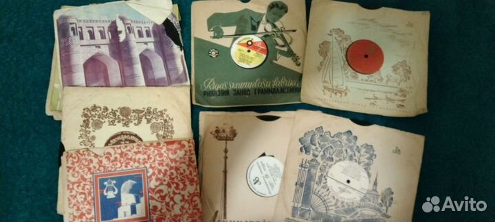 Грампластинки 50-60-70-х годов