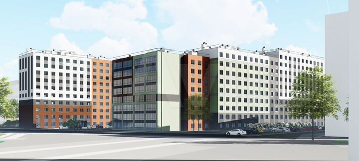 1-к. квартира, 36,3 м², 3/10 эт.