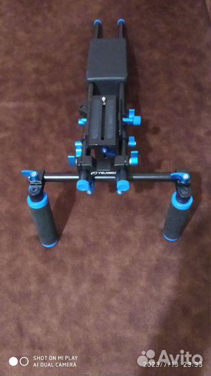 Профессиональная плечевой упор для видео камеры