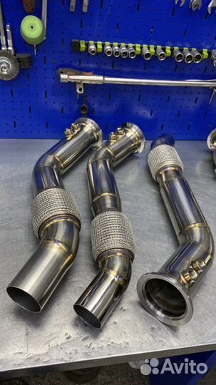 Даунпайп (downpipe) Bmw m57