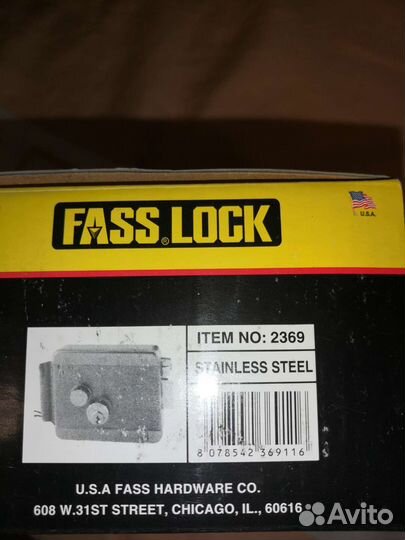 Электромеханический замок производства США