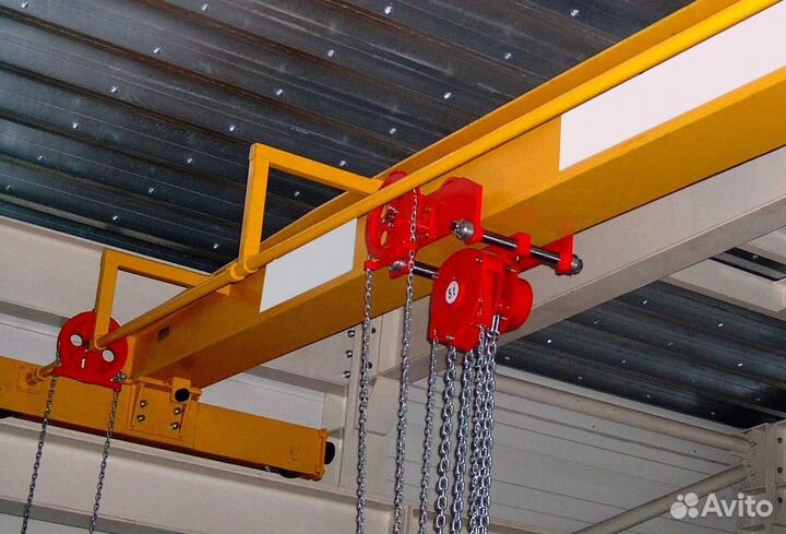 Кран опорный для цеха с установкой