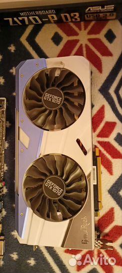 Видеокарты gtx 1070 8 gb