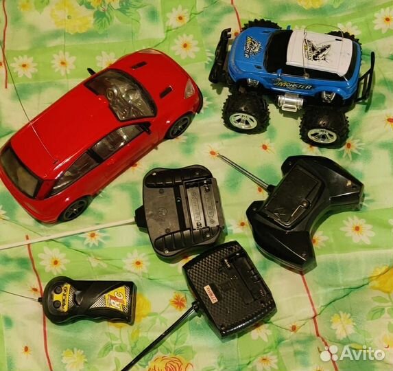 Машинки на пульте управления