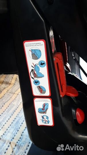Детское автомобильное кресло бу