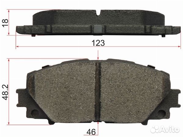 Колодки тормозные