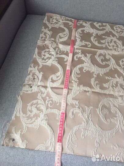 Куски портьерной ткани