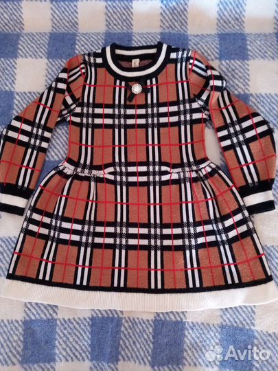 Платье зимнее на девочку