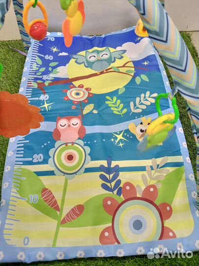 Развивающий игровой детский мягкий коврик