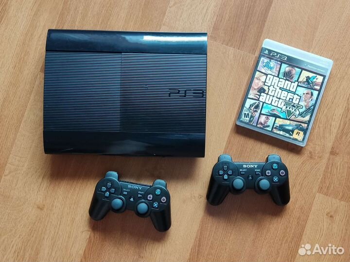 Sony PS3 super slim 500gb прошитая