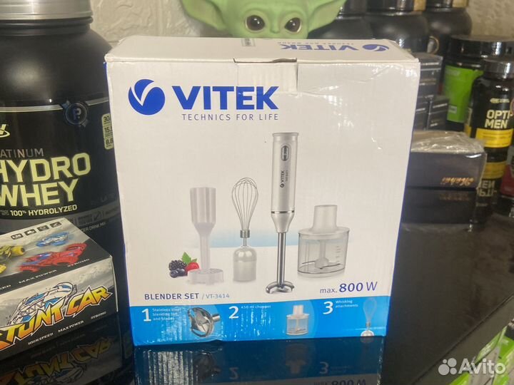 Новый Блендер Vitek VT-3414 погружной