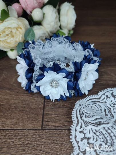 Бантики, резиночки, повязки на пучок