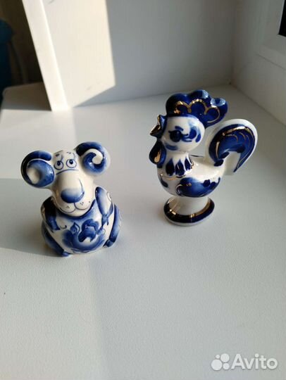 Икорницы + статуэтки