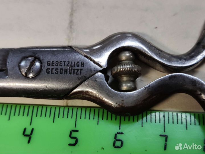 Антикварные ножницы Портного. Редкость