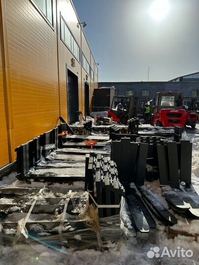 Комплект вил класса А 3Ах2500х1200х125х50