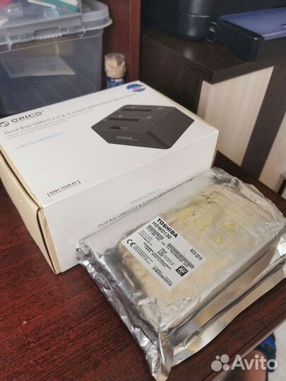 Dock Hard Drive station orico 6629US3-C на два HDD