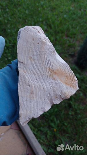 Природный мел и глина