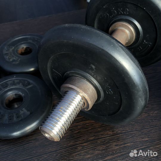 Гантели разборные