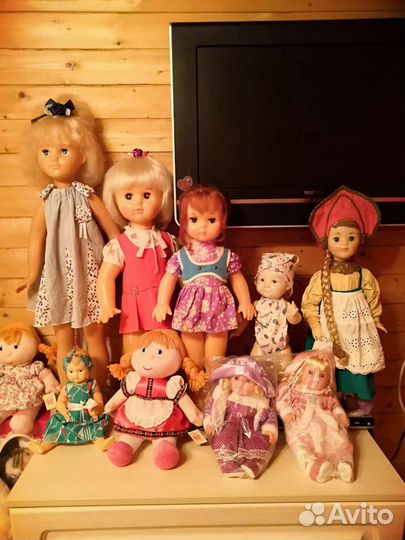 Куклы СССР Наташа и Лена(Лиля)