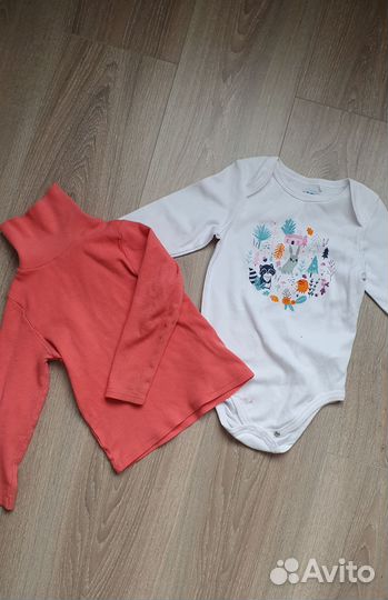 Детские вещи на девочку пакетом 86 92