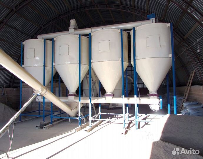 Линия гранулирования. Комбикормовый завод