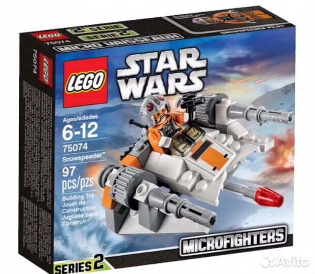 Lego Star Wars 75074 Снеговой спидер