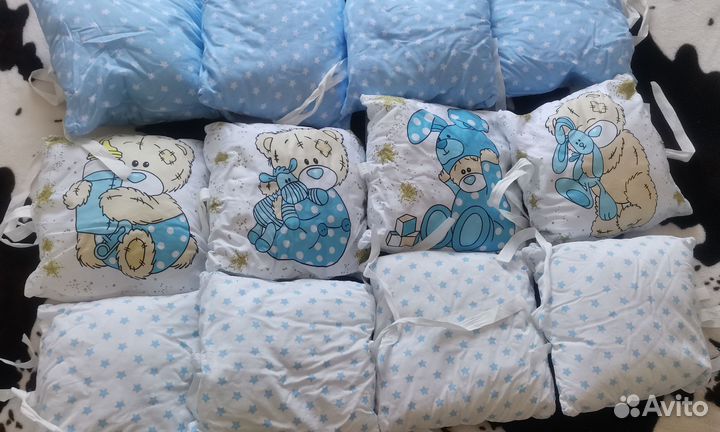 Бортики в детскую кроватку